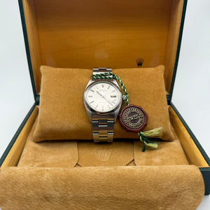 Rolex Oysterdate Precision 6694 with Silver Dial and Rolex box