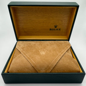 Rolex Oysterdate Precision 6694 with Silver Linen Dial, Folded Links Oyster Strap and Rolex Box